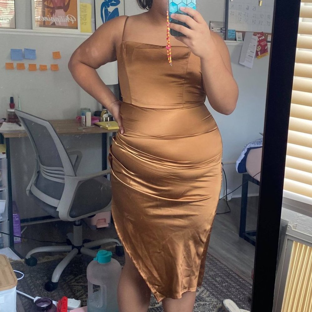 Bronze Princess Polly Dress
